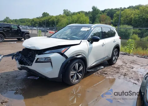 2021 Nissan Rogue Platinum from USA, damaged, VIN JN8AT3DD5MW304748